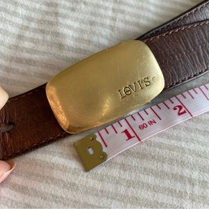 Vintage Levi’s brass belt
